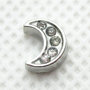 Hot selling crystal moon floating charms living glass memory lockets | Украшения и аксессуары