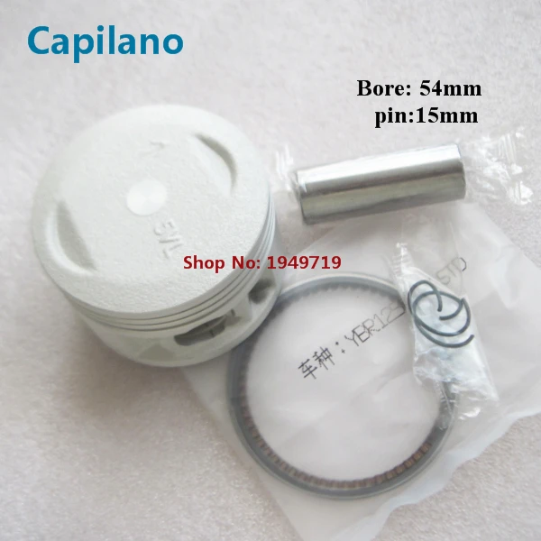 YBR125 piston kit  (1)