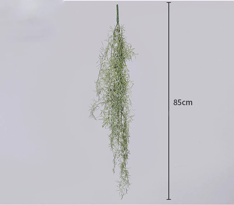 85 см искусственные Висячие воздушные травы лоза для дома Декоративные искусственные растения из ротанга Рождественские Свадебные украшения для дома