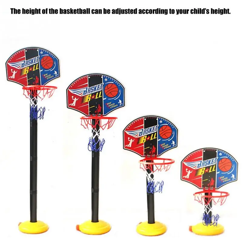 Portable Adjustable Miniature Basketball Toy for Training Outdoor Kids