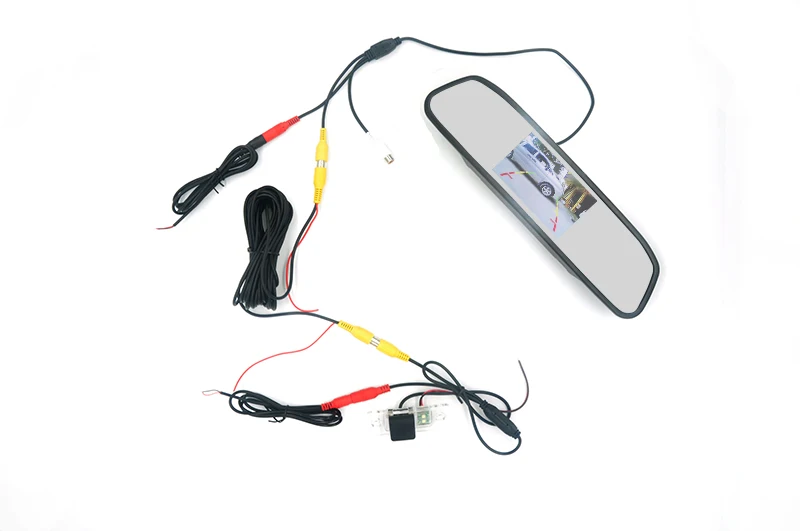 Car Rear View Camera Wireless Reversing Parking Backup Camera kit mirror Display Reverse image (4)