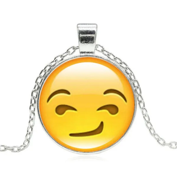 Emoji Statement Face Cute Chain Pendant Necklace Fashion Emoticons