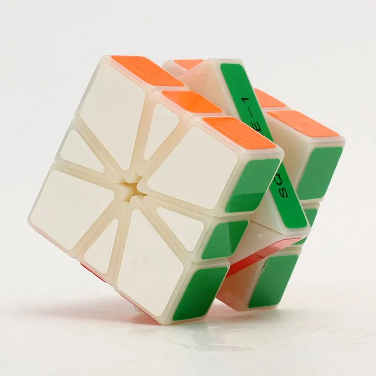 Новая версия MF8 квадратный-1(SQ1, v3) Flabellate 3x3 Скорость волшебный куб, головоломка(55 мм) Черный и белый развивающие игрушки специальные игрушки