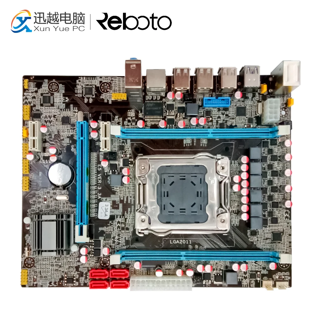 

100% OEM New X79 E5 3.3A Desktop Motherboard X79 LGA 2011 For I7 E5-V1 E5-V2 DDR3/ECC 32G USB3.0 All-Solid MATX On Sale