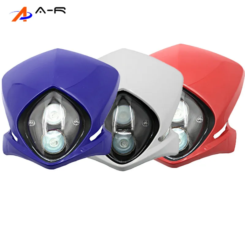

Headlight Assembly Headlamp For 2017 KTM SX EXC XCF SXF SMR Enduro Dirt Bike Off Road Supermoto 20Watt Bulb inside Head light