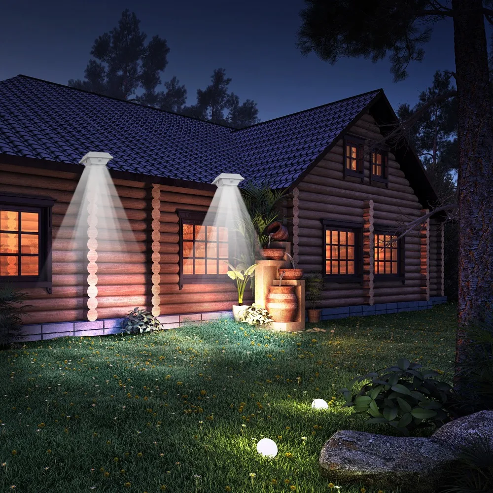 2-Pack-Sun-Power-Smart-12-LED-Solar-Gutter-Light-For-Houses-Outdoor-Fence-Garden-Wall-Yard-Shed-Walkways-Anywhere-Solor-Lamp6