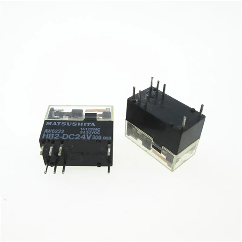 rele hb2 dc24v hb2 dc24v hb2dc24v 24vdc 24 v dip8 2 pcs lote 01