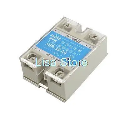 

Регулятор температуры 80-250VAC/24-380VAC SSR 50A AC-AC твердотельные реле