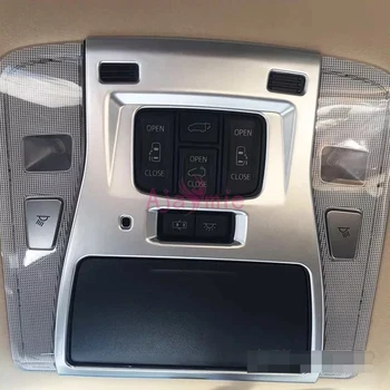 

Chrome Car Styling Interior Reading Lamp Light Switch Overlay Panel For Toyota VELLFIRE 30 Alphard 2016-2019 Accessories