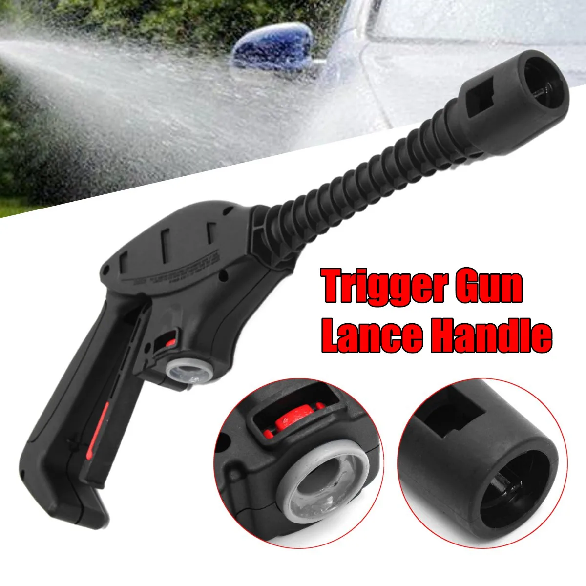 2600PSI Pressure Washer Wash Trigger Gun Cleaner Lance Handle For VAX