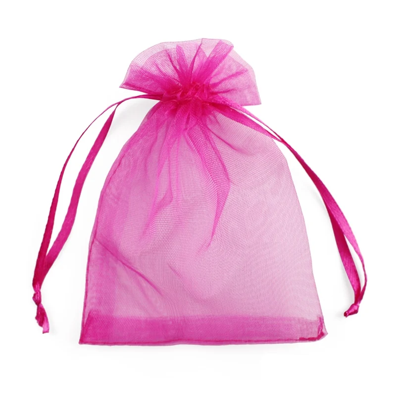25 шт./лот, сумки для ювелирных изделий из органзы, упаковка, сумки из органзы, сумки для свадебных подарков, саше, Рождественский Подарочный пакет, поддержка, печать логотипа