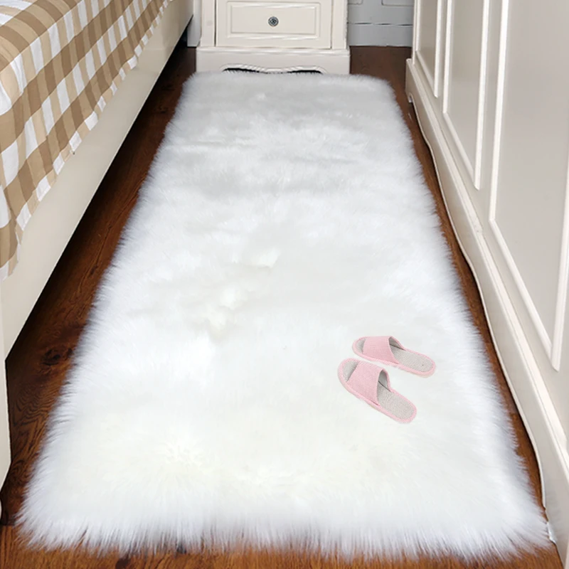 

Australian Wool Carpets For Living Room Modern Home Decor Bedroom Fur Carpet Cloakroom Mat Bed Blanket Thick Study Area Rugs