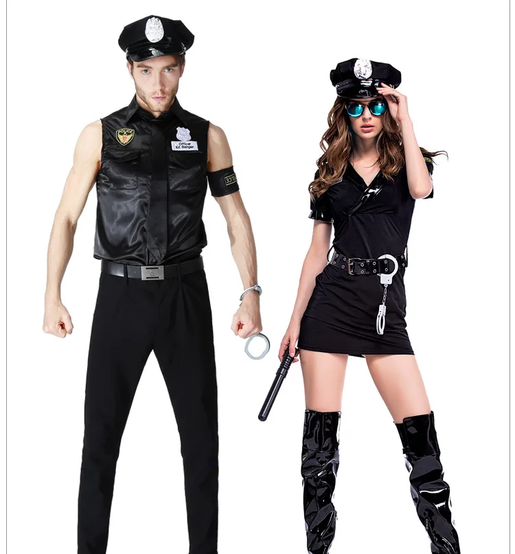 couples halloween masquerade costume police game uniforms role playing men women outfits cosplay fancy clothes - Masquerade Costumes Halloween couples halloween masquerade costume police game uniforms role playing men women outfits cosplay fancy clothes - Masquerade Costumes Halloween