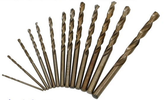 2.1/2.2/2.3/2.4/2.5/2.6/2.7/2.8/2.9/3.0mm Cobalt stainless steel straight shank twist drill Metal iron aluminum alloy drill