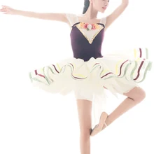 Rushed Real профессиональный костюм для балета, танцев, платье для девочек, Танцы детский купальник для танцев и гимнастики; Одежда для танцев