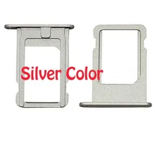 Hot sell 50pcs/lot 100% NEW Original Sim Card Slot Tray Holder for iPhone 5s Grey or white or gold Color freeshipping