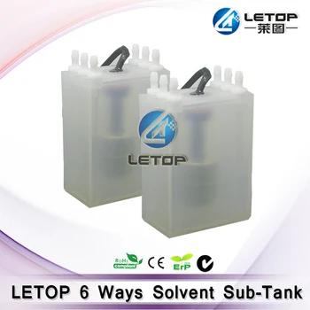 

6-way sub tank solvent inkjet printer PHAETON black