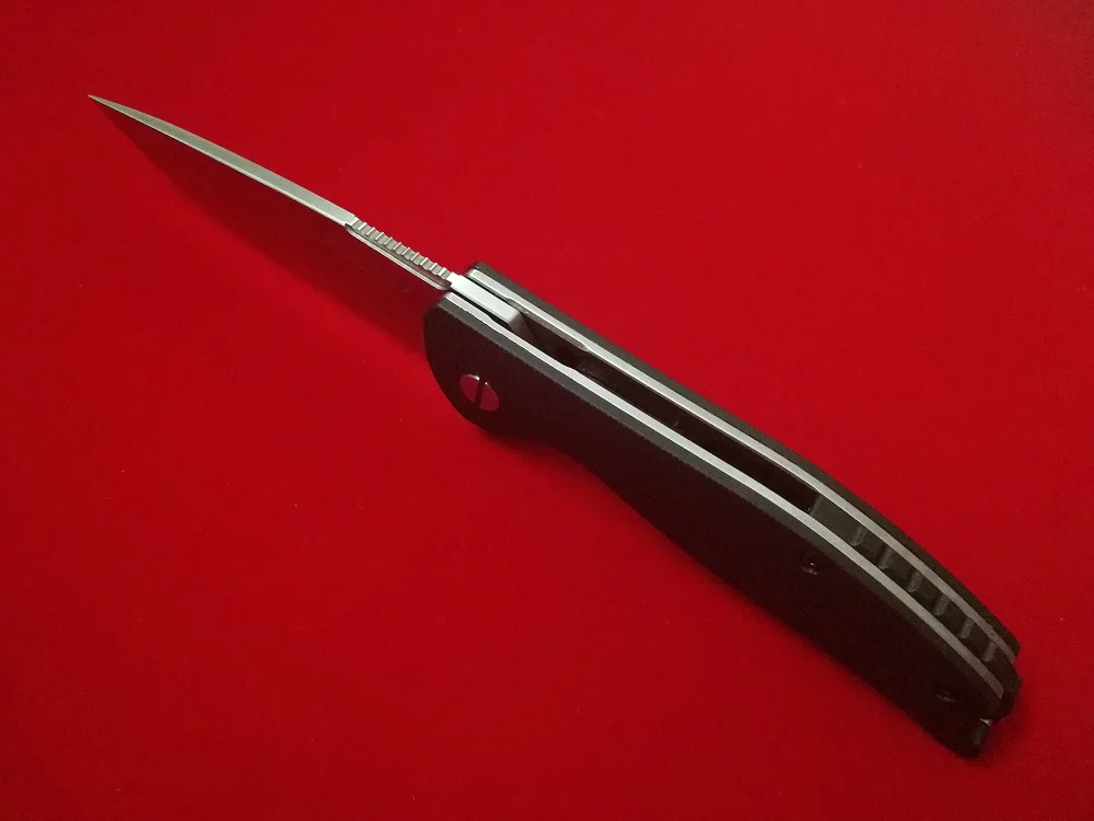 JohnnyJamie карманный складной нож Speedball FRN ручка 420 лезвие из нержавеющей стали шарикоподшипник система для кемпинга EDC нож s Mini F3