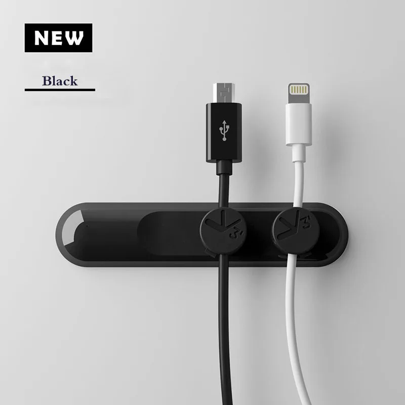 Магнитный зажим для кабеля зарядное устройство Usb держатель Стайлинг автомобиля