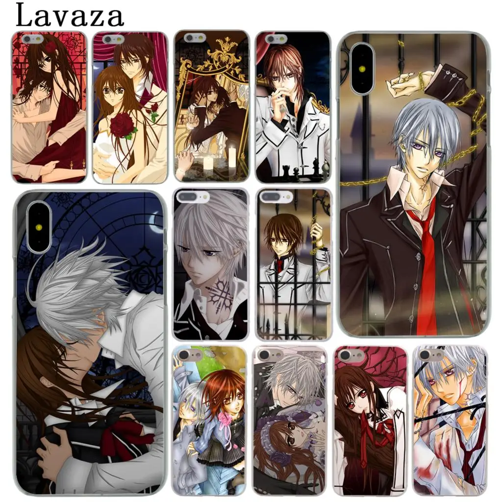 Твердый чехол для телефона Lavaza Japan vampire knight Anime iPhone XR X XS 11 Pro Max 10 7 8 6 6S 5 5S SE 4S