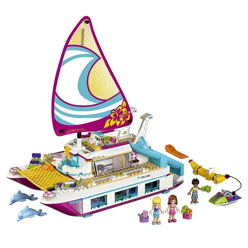 toy catamaran sailboat
