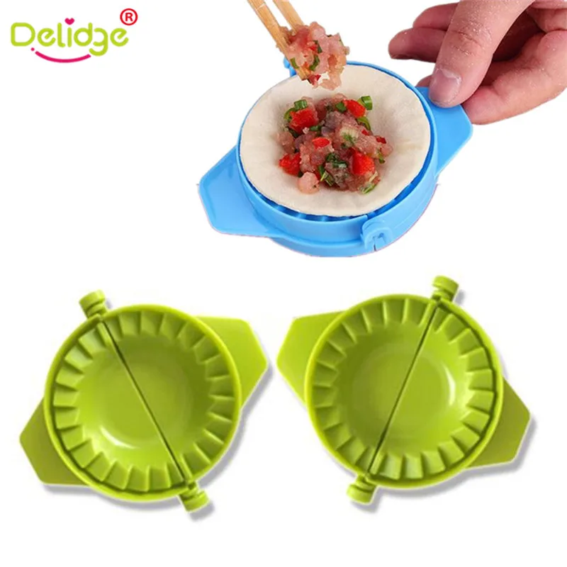 Delidge 2 шт./компл. формы для пельменей пластик 7 5 см пресс теста пирог с клецками