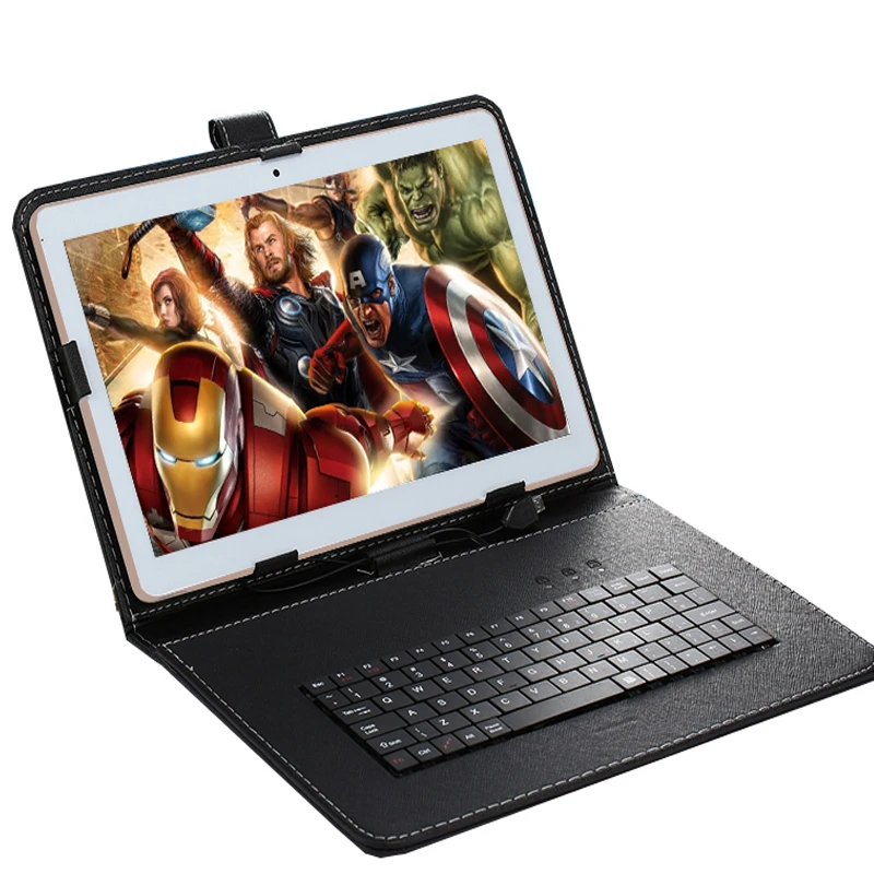 2019 iBOPAIDA, 10 дюймов, ANDROID 6,0, сотовый телефон, планшет, ПК, две sim-карты, четыре ядра, gps, ips, 16G/32G, белый, черный, золотой, с клавиатурой, подарок