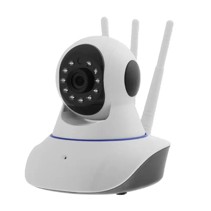 

360 Degree Panoramic IP Camera Home Surveillance Security Wireless 720P Two Way Audio Three Antenna Night Vision Baby Monitor