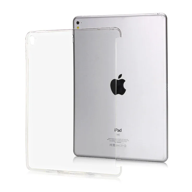 Redlai для iPad Pro 12,9 старый A1584 A1652 TPU Мягкий Прозрачный чехол для телефона силиконовый защитный чехол - Цвет: Clear