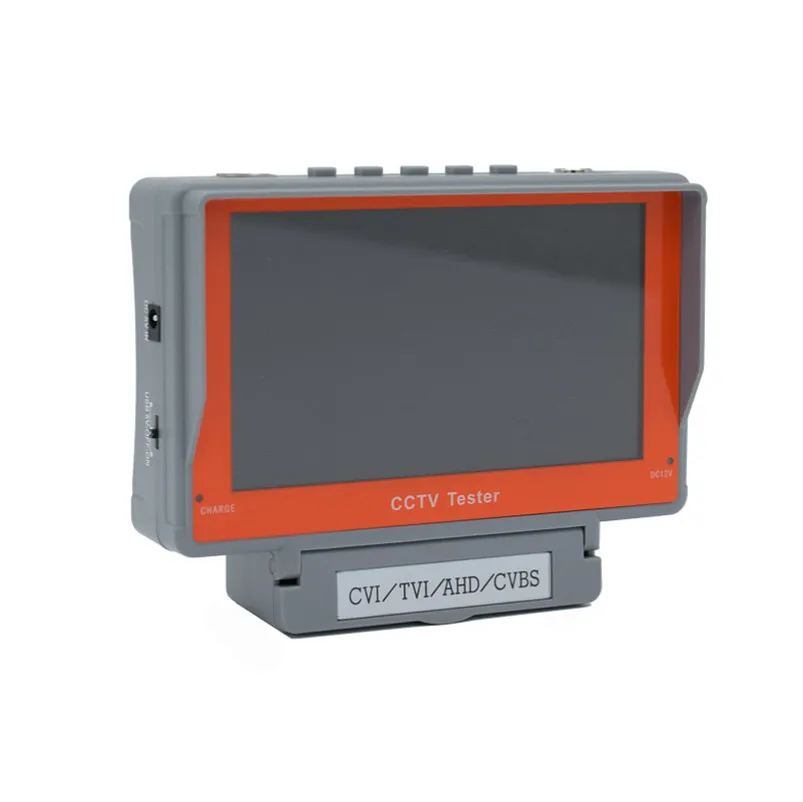 

5 Inch 1080P/720P HD AHD CCTV Camera Tester Wristband CCTV Tester Monitor AHD Analog Camera Test Audio 12V-Output