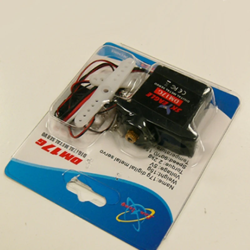 

17g Metal Servo with 2 x LED Light with 60mm lead For LX RC Model Airplane