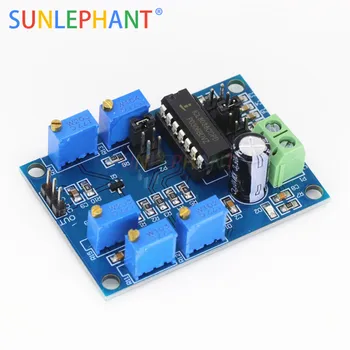 

ICL8038 Signal Generator Module Triangular Rectangular Sine Wave Generator Medium Low Frequency 10Hz-450KHz DC 12V 15V