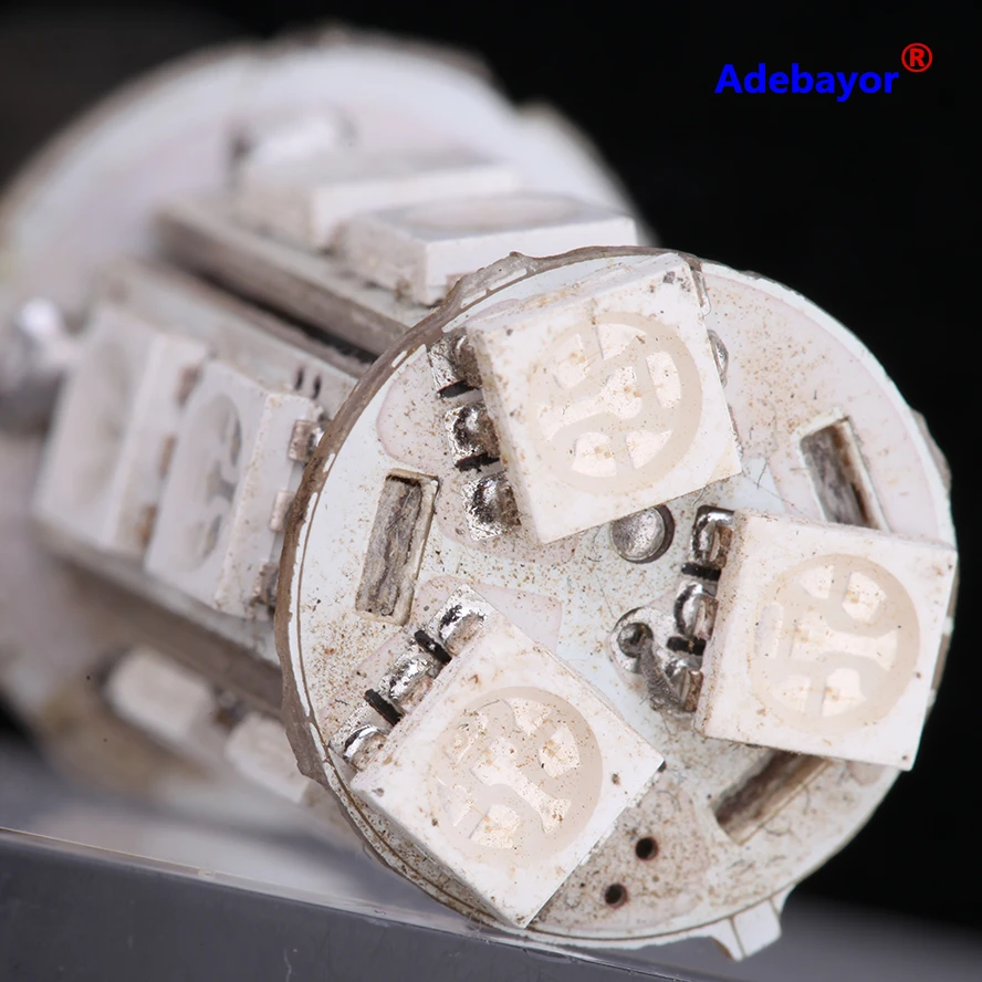 1 шт. 1156 R10W BA15S 245 P21W светодиодный 5050 SMD белый автомобильный сигнал поворота Стоп