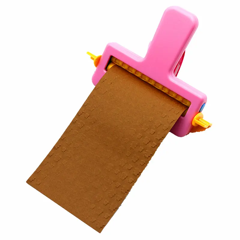 Необычный ручной инструмент для рукоделия, машина для тиснения бумаги, тиснение для бумаги, скрапбукинг, школьный подарок для ребенка YH49 - Цвет: 04
