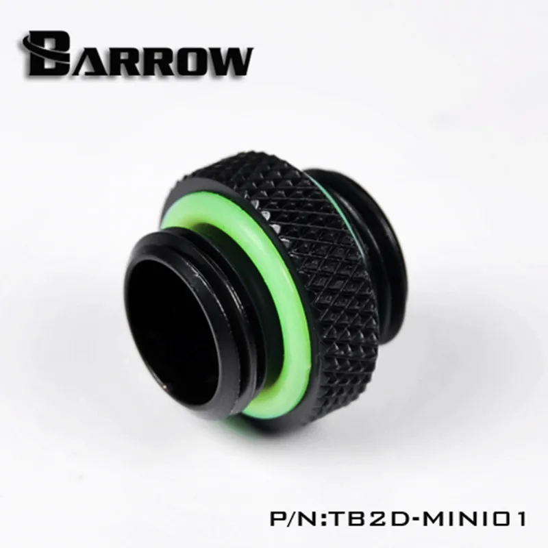 Barrow TB2D MINI01 G1/4 дюйма двойной Внешний зубчатый фитинг для системы водяного