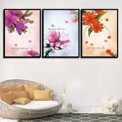 Современные стиль цитаты холст HD завод цветы картины стены книги по искусству печати плакаты на скандинавскую тему фотографии для офиса