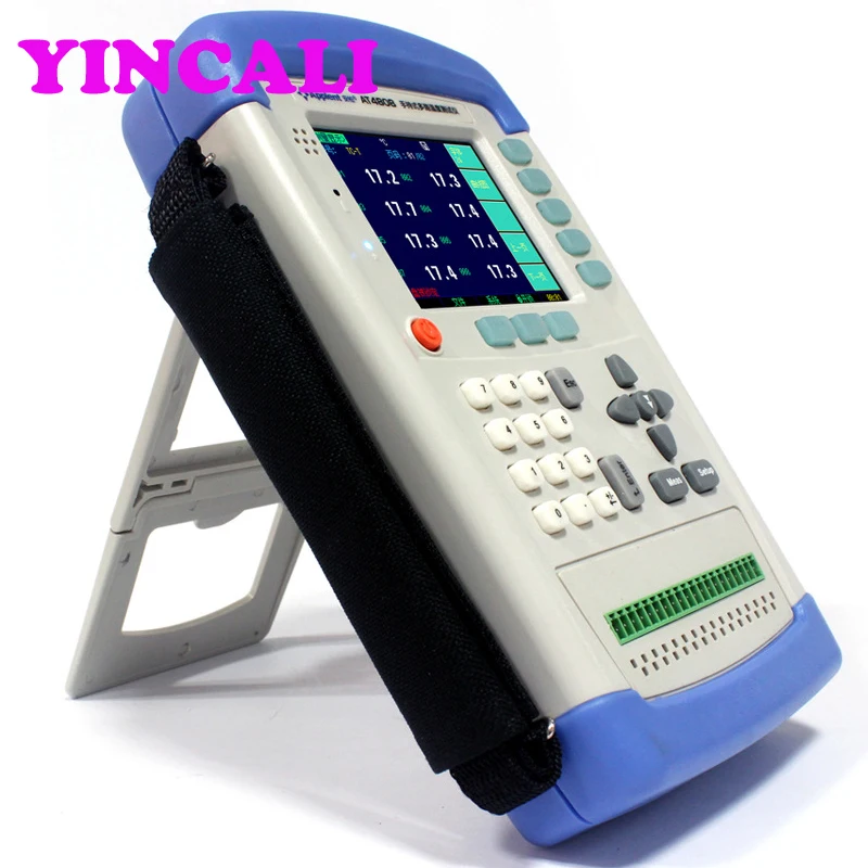 Precise Handheld Multi-Channel Temperature Meter AT4808 Temperature Data Logger 8 Channels Digital Thermometer TFT LCD Display Durable Precise Handheld Multi-Channel Temperature Meter AT4808 Temperature Data Logger 8 Channels Digital Thermometer TFT LCD Display Durable