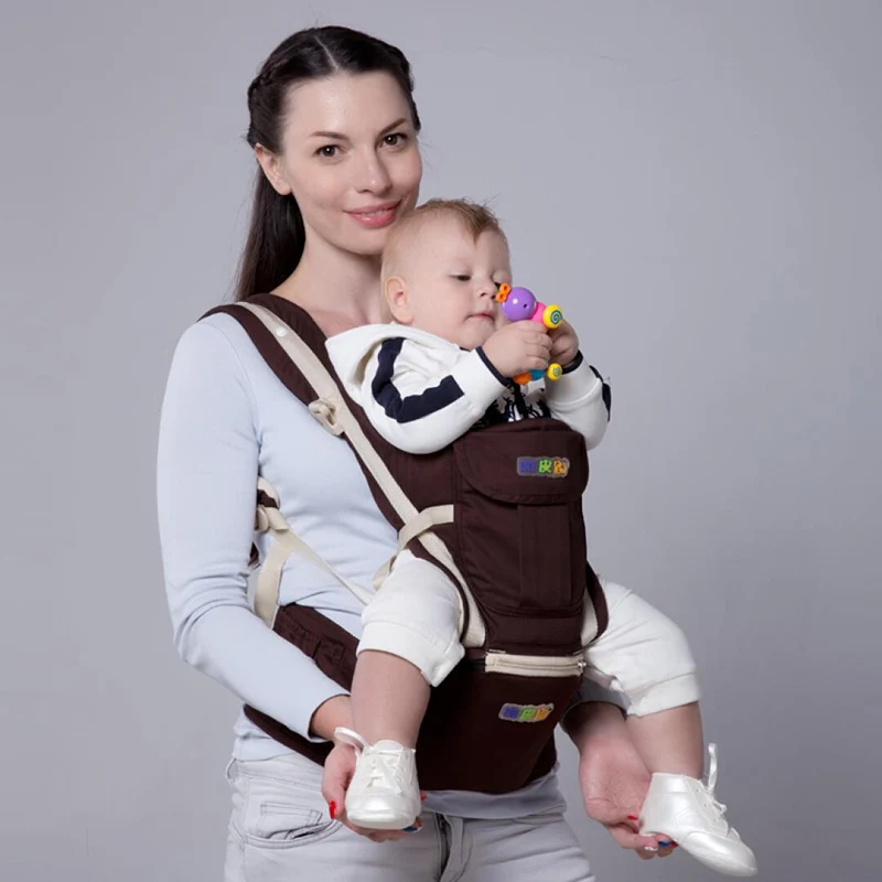 Baby Carrier Multifunction Cotton Hip Seat Baby Care Ergonomic Design Toddler Sling Wrap Rider Infant Protection Backpack BB3047 (9)