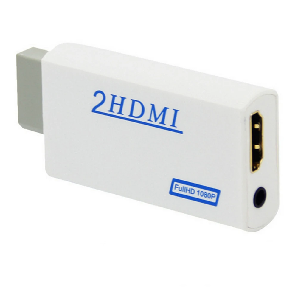 Для wii к HDMI конвертер Поддержка 720P1080P 3,5 мм аудио для HDTV