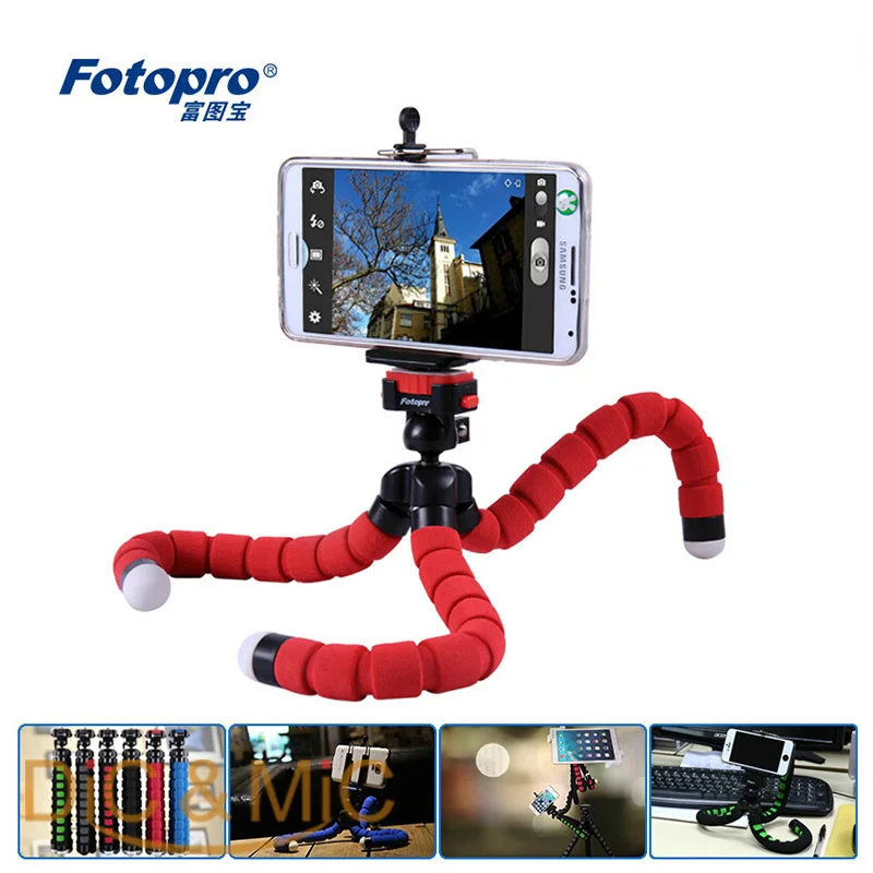 Fotopro RM100 Flexible Camera Tripod / Light Photo Tripods For Gopro