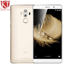 KT оригинальный ZTE Axon 7 Max 6.0 дюймов мобильный телефон 4 ГБ Оперативная память 64 ГБ Встроенная память Snapdragon 625 Octa core двойной сзади Камера 13MP 4100 мАч Батарея