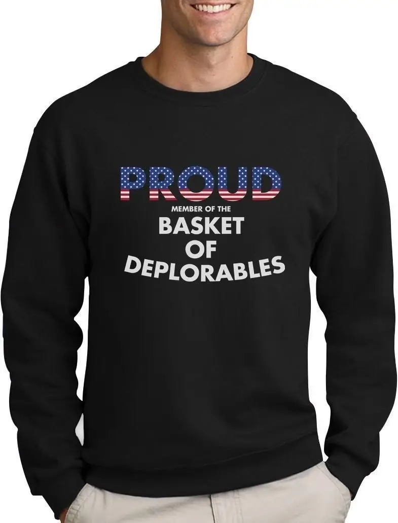 Полноправным Членом Корзину Deplorables Толстовка плачевном американский | Мужская