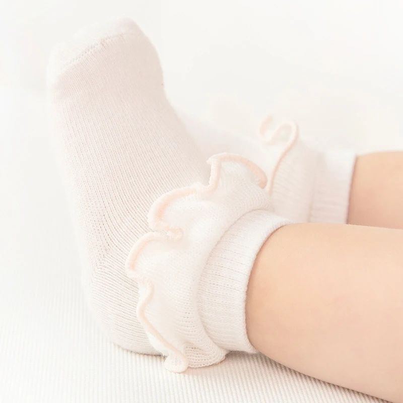 1 пара Демисезонный Детские Мягкий хлопок кролика утепленные махровые трубка носки новорожденного малыша зимняя нескользящая обувь для детей