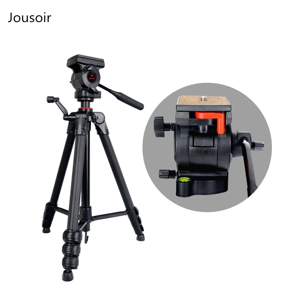 

Aluminum Material Portable Tripod Stand Max Load 5kg For Camera Video Studio CD50
