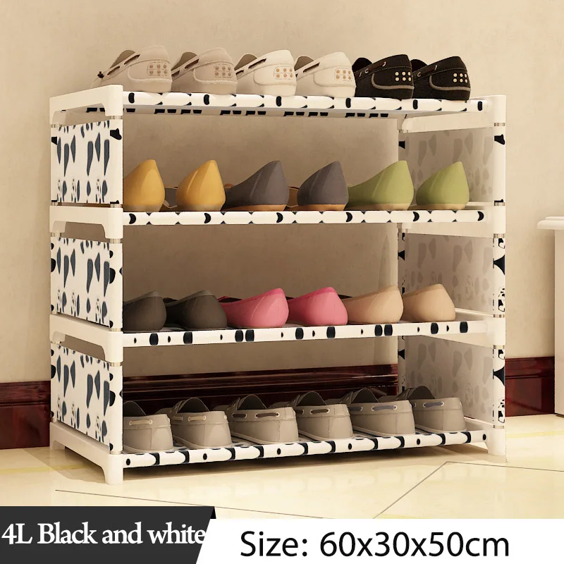 Multi Layer Shoe Rack Nonwovens Steel Pipe Easy to install home Shoe cabinet Shelf Storage Organizer Stand Holder Space Saving Multi Layer Shoe Rack Nonwovens Steel Pipe Easy to install home Shoe cabinet Shelf Storage Organizer Stand Holder Space Saving