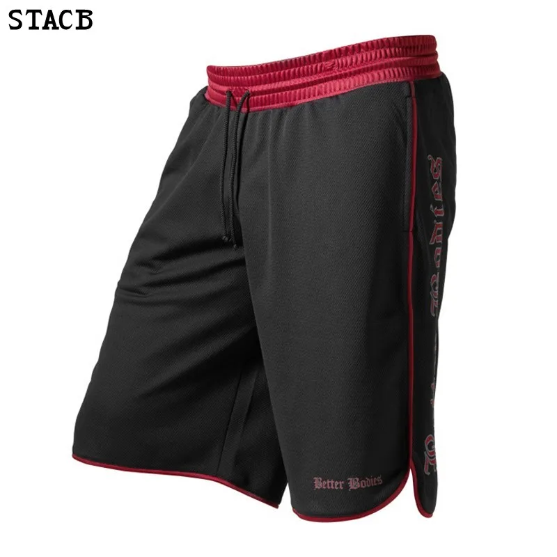 2018 летние Для мужчин s бренд Jogger спортивные шорты для похудения мужские черные Бодибилдинг Короткие штаны мужские Фитнес шорты для