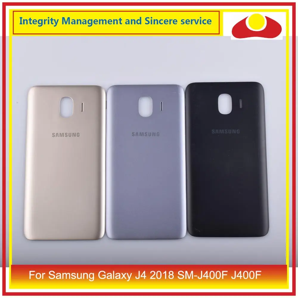 Чехол для samsung Galaxy J4 SM-J400F J400 J400F с батарейным отсеком, задняя крышка, чехол, замена корпуса