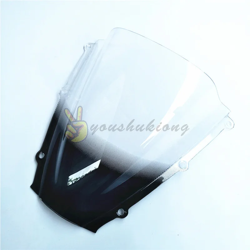 Горячая дефлектор мотоцикл Windcreen Breeze Для CBR600 F5 03-04 черный прозрачный черный мотоцикл дым прозрачное ветровое стекло