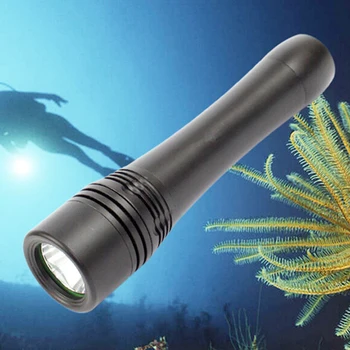 

1000 Lumen 5 Mode Magnetic Control Scuba LED Flashlight Underwater Waterproof Torch 10W L2 LED Diving Flashlight