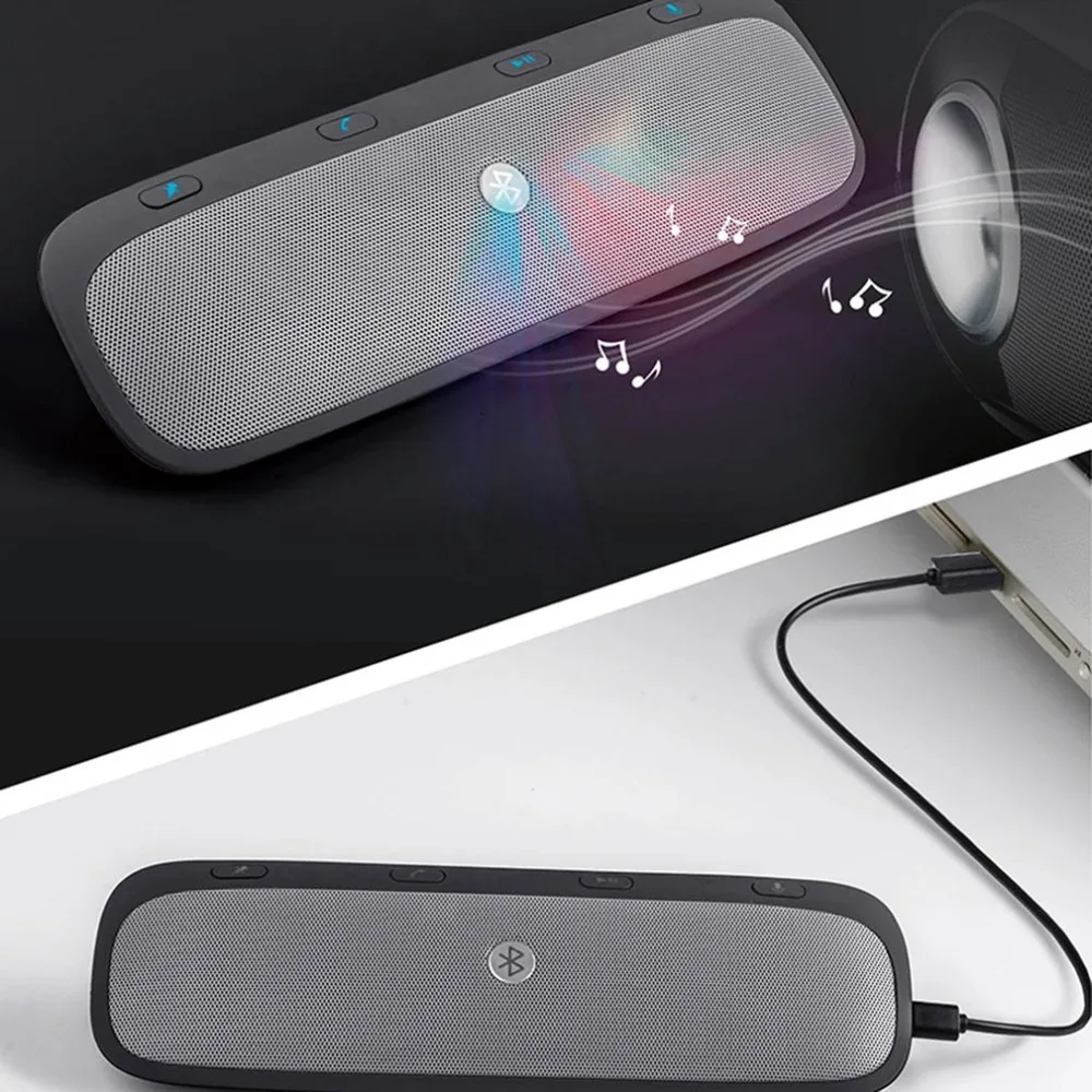 Tz900 солнцезащитный щиток для автомобиля Bluetooth Hands-Free Bluetooth автомобильный громкой динамик автомобильный Bluetooth Hands-Free динамик